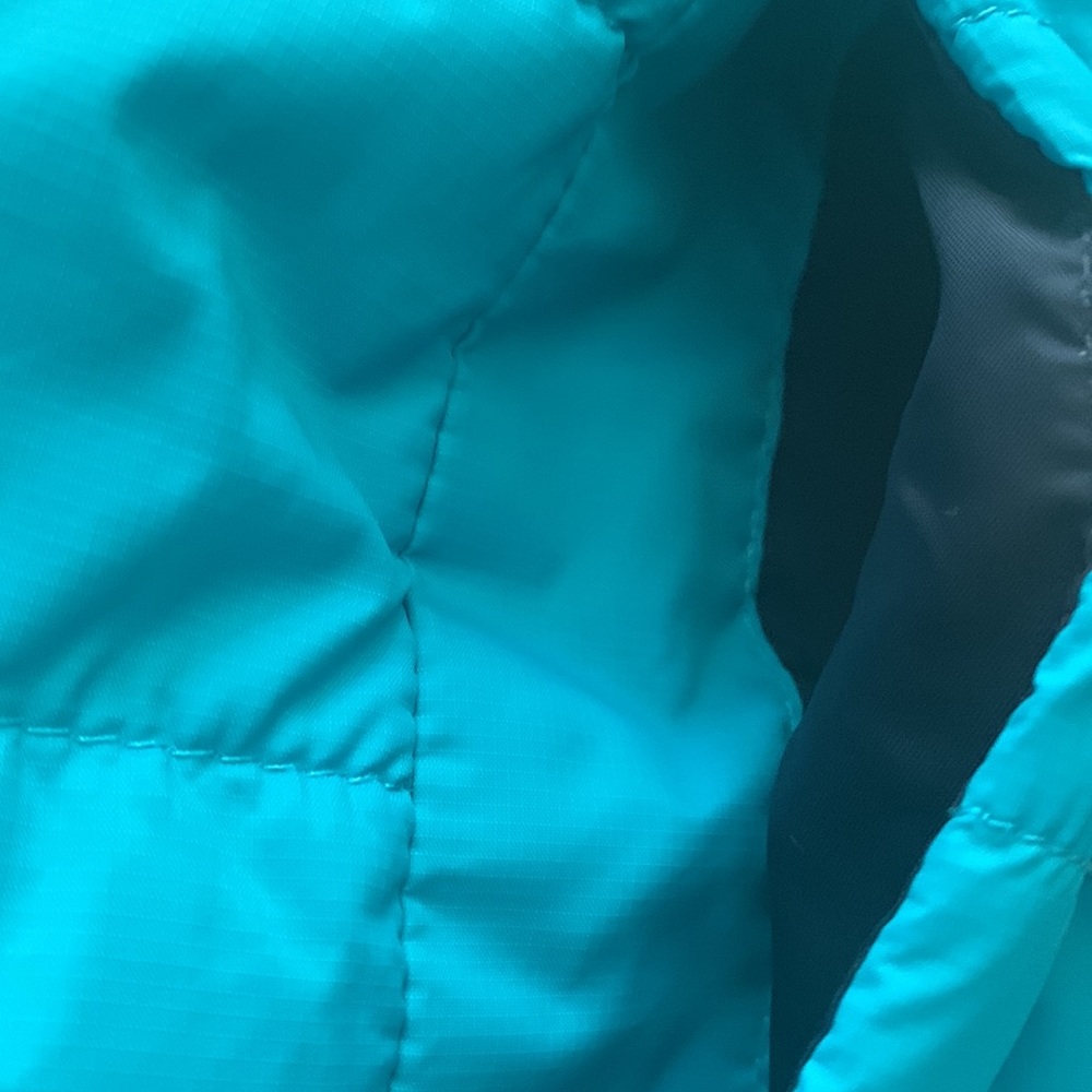 Lands’ End teal girls jacket size large - Picture 3 of 6